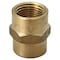 Homeplus+ ATC 3/8 in. FPT X 1/8 in. D FPT Brass Coupling 6JC120810701029 - alternate 1